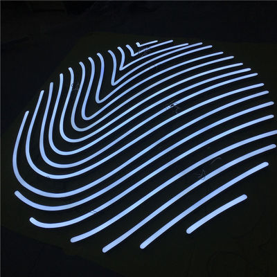 De openlucht Aangestoken Geleide Stroken verlichtten Signage Brieven Bedrijfstekens DC12V