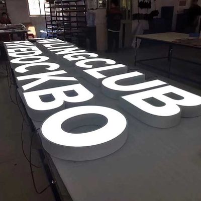 HIGHSPAN reuzelicht op van de de Inputdouane van Logo Sign 220V het Kanaalbrieven