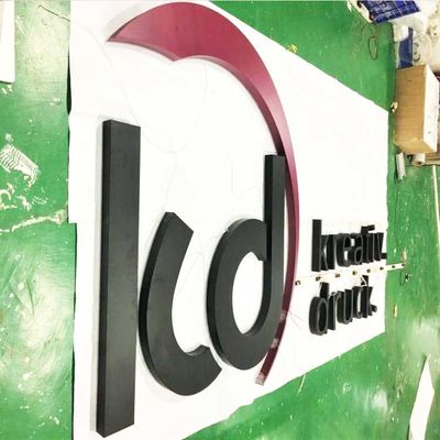 De bouw van Teken 6500K van de Voorgevel 3d Backlit Brief