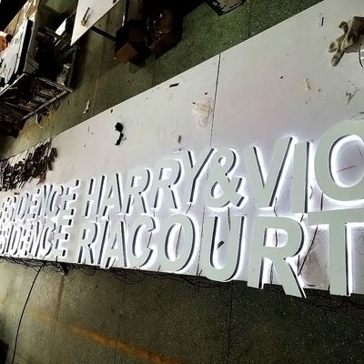 Teken 220cm van de restaurant Backlit Brief het Tekenraad van de Diepte Acryl Geleide Gloed