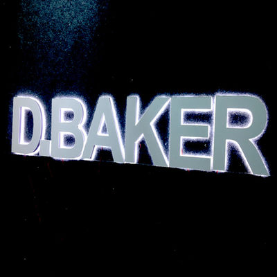 Teken 220cm van de restaurant Backlit Brief het Tekenraad van de Diepte Acryl Geleide Gloed