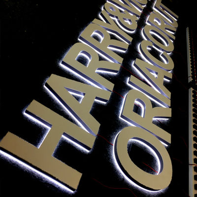 Teken 220cm van de restaurant Backlit Brief het Tekenraad van de Diepte Acryl Geleide Gloed