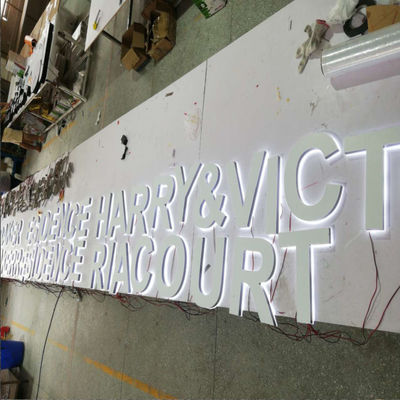 Teken 220cm van de restaurant Backlit Brief het Tekenraad van de Diepte Acryl Geleide Gloed