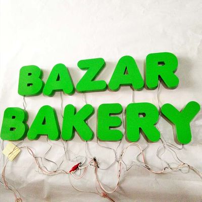 Openlucht 3D Verlicht Geleid Backlit Brieventeken Logo For Business