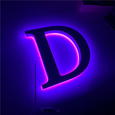 De Winkel van de opslagkoffie leidde Purper de Verlichtingsce RoHS van Tekenbacklighting