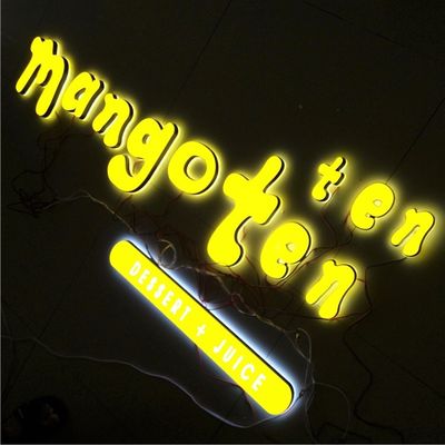 De reclame van Shopfront-LEIDENE Acrylbrievensignage 12VDC