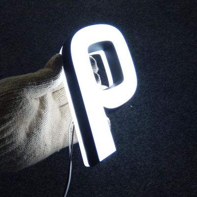 Dubbele Gezichten die van het LEIDENE Acryl Van letters voorziende Signage AC110V-240V aansteken Brievenroestvrije staal