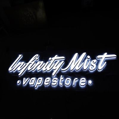 Dubbele Gezichten die van het LEIDENE Acryl Van letters voorziende Signage AC110V-240V aansteken Brievenroestvrije staal