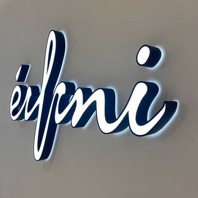 3d Verlicht Binnenlogo signs letter for retail-Opslagce ROHS UL