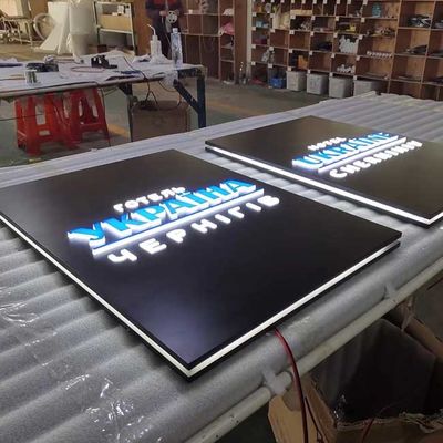 Van het LEIDENE van Mini Front Lit SMD2835 de Acrylraad Vriendschappelijke Eco Brieventeken