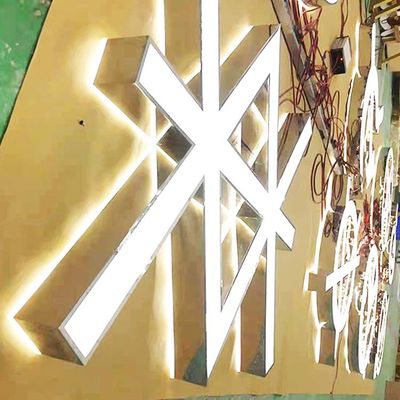 De Tekens van roestvrij staallogo giant light up letters voor Gebeurtenissence ROHS