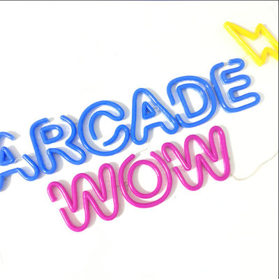 Van het het Neonteken van pvc Acryl Flexibele de Winkelsignage Decoratie Openlucht