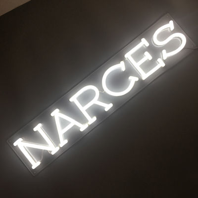 UL de duidelijke Acryl Achterbrieven van het Neonteken voor Muur 62cm snakken