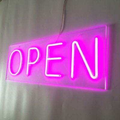 Van het Neonteken 50000-80000 van de merknamen Roze Bar Open de Urenleven