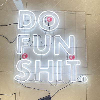 De glazen buizen leidden het Flexibele Neonlicht van de Neonstrook ondertekenen omhoog Ce