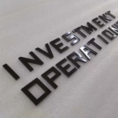 Adverterend 3d Brieven van het het Aluminiumteken van de Metaaldouane Antiroest