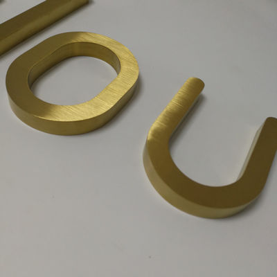 OEM ODM het Teken van de het Metaalbrief van de Schoonheidsmiddelenopslag vervaardigde Openlucht