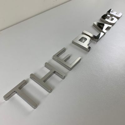 HIGHSPAN douane Logo Metal Letter Sign SS304 voor Bureau