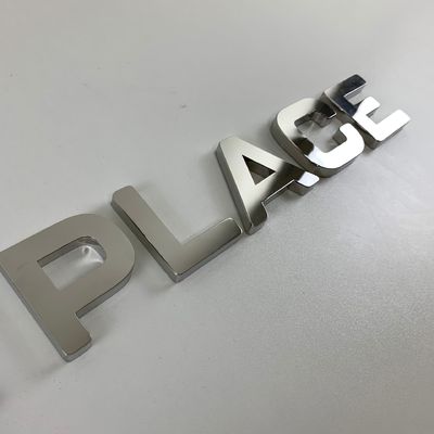 HIGHSPAN douane Logo Metal Letter Sign SS304 voor Bureau