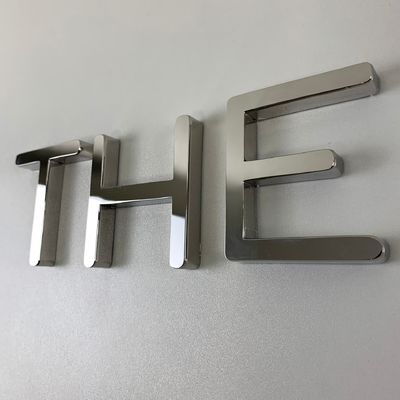 HIGHSPAN douane Logo Metal Letter Sign SS304 voor Bureau