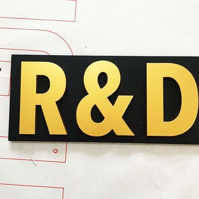 De zaken Logo Clear Plastic Letters For ondertekenen Binnendecoratie