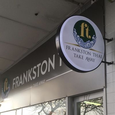 Douane Geleid Licht op Embleem 50200mm Dikte Openlucht Reclame