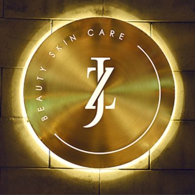 Van de de Doosdouane van het metaalroestvrije staal rond Geleide Lichte Verlicht het Embleem 3d