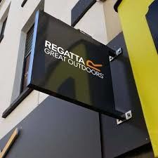 HIGHSPAN om het Openlucht Lichte Uithangbord de Straat van het Bedrijfs doosteken van Lightbox