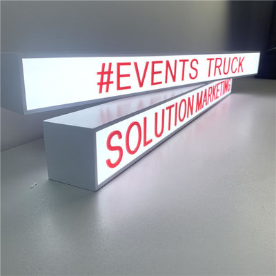 HIGHSPAN om het Openlucht Lichte Uithangbord de Straat van het Bedrijfs doosteken van Lightbox