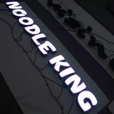 Verlicht Shopfront-de Raadsbedrijf Logo Waterproof IP67 van het Restaurantteken