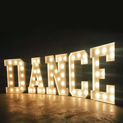 HIGHSPAN uitstekend Teken 4ft van de Markttentbrief met Gloeilampen