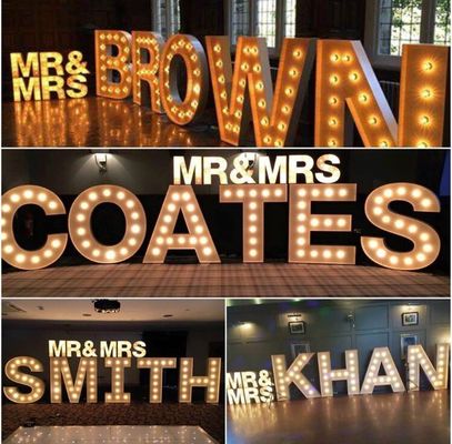 HIGHSPAN uitstekend Teken 4ft van de Markttentbrief met Gloeilampen