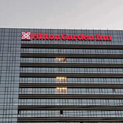 35mm de Acryl de Bouw Brieven van het Teken UV Gedrukte Vervaardigde Roestvrije staal