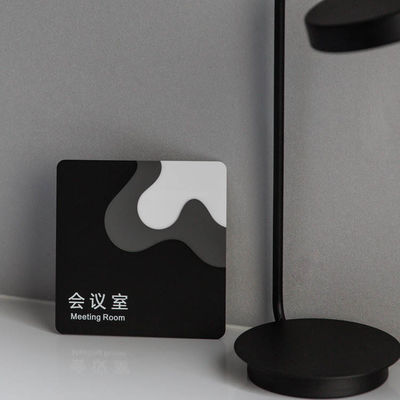 HIGHSPAN de laser sneed Tekens van de Vergaderzaal de Acrylwayfinding van het de Bouwteken