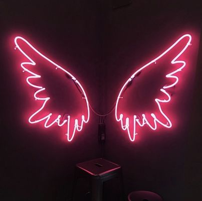 Van het acryl LEIDENE de Muur Neonteken zet Roze Neonlichtteken 12VDC op