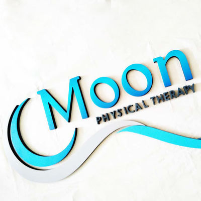 3d Laser sneed Acryl Geschilderde Zijde Onderzochte de Winkelnaam van het Brieventeken Goud