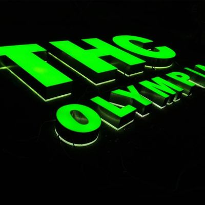 000 uur Levensduur LED-tekenkanaal briefteken Hoge helderheid Duurzaam weerbestendige Commerciële reclame-display