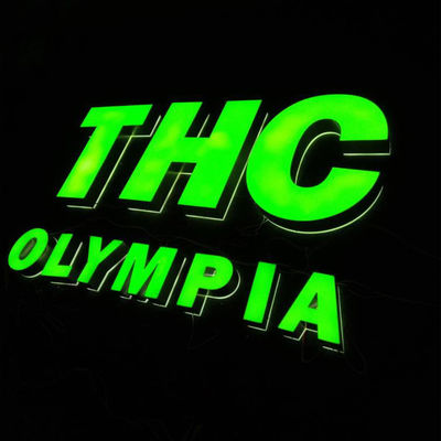 000 uur Levensduur LED-tekenkanaal briefteken Hoge helderheid Duurzaam weerbestendige Commerciële reclame-display