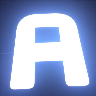 De Detailhandeluithangbord DC12V van het bedrijfs Licht omhoog 3D Brieventeken