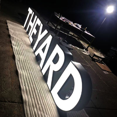 Aantrekkelijke Duurzame 3d Acryl het Restaurantraad 3mm van het Brieventeken Geleide Kanaal