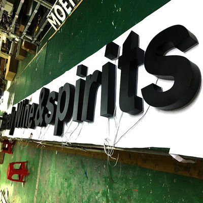 UL Signage van kanaalbrieven Backlit Oem Verlichte Brieven Lichte Vakje Signage