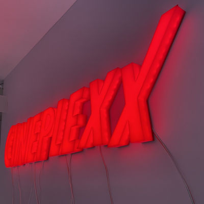 De douane die 3d Brief van letters voorzien ondertekent Koel Graffitialfabet Dc12v 5cm