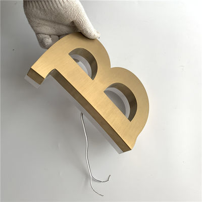 HIGHSPAN van het de Raadsroestvrije staal van het restaurantteken Backlit Ce ROHS