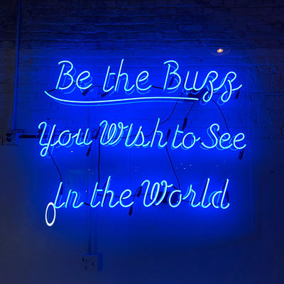 De hoge Tekens van het Transparantie Acryl Gepersonaliseerde Neon het 50000 Urenleven