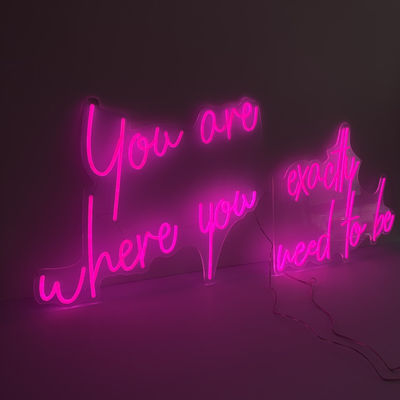 HIGHSPAN de gepersonaliseerde 3d Brieven van het Neonkanaal met Acrylraad