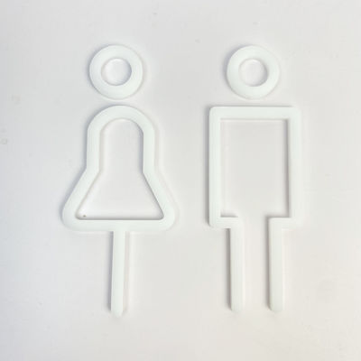 Inspirational Witte Acrylalfabetbrieven die Vervaardigde Acrylbrieven adverteren