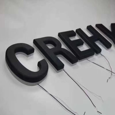 Wit Signage van Shopfront van het Verlichtingsmetaal het Teken Backlit Ce ROHS van de Kanaalbrief