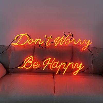 Openlucht van het het Tekenalfabet van het Douaneneon de Brieven12vdc Rode Verlichting