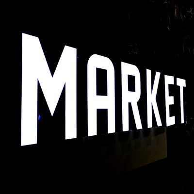 De reclame leidde 3D Markt Verlichte Waterdichte Kanaalbrief IP67