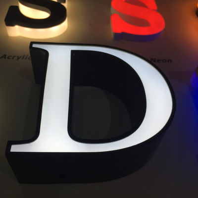 Van de het Kanaalbrief van de aluminiumversiering GLB het Teken Front Lit 6500K 4500k